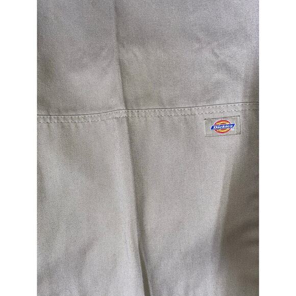 Dickies 46x30 Loose Fit Straight Leg sturdy Twill Work Pants Khaki 5 pockets - Picture 2 of 9